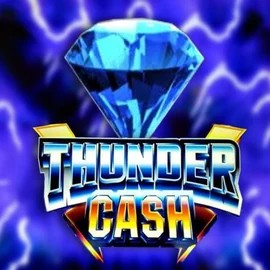 Thunder Cash logo by Novomatic at LuckyHills CasinoThunder Cash
